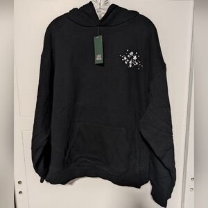 Wild Fable Black Hoodie with Star Design